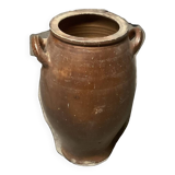 Large vintage stoneware pot