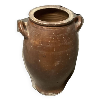 Large vintage stoneware pot