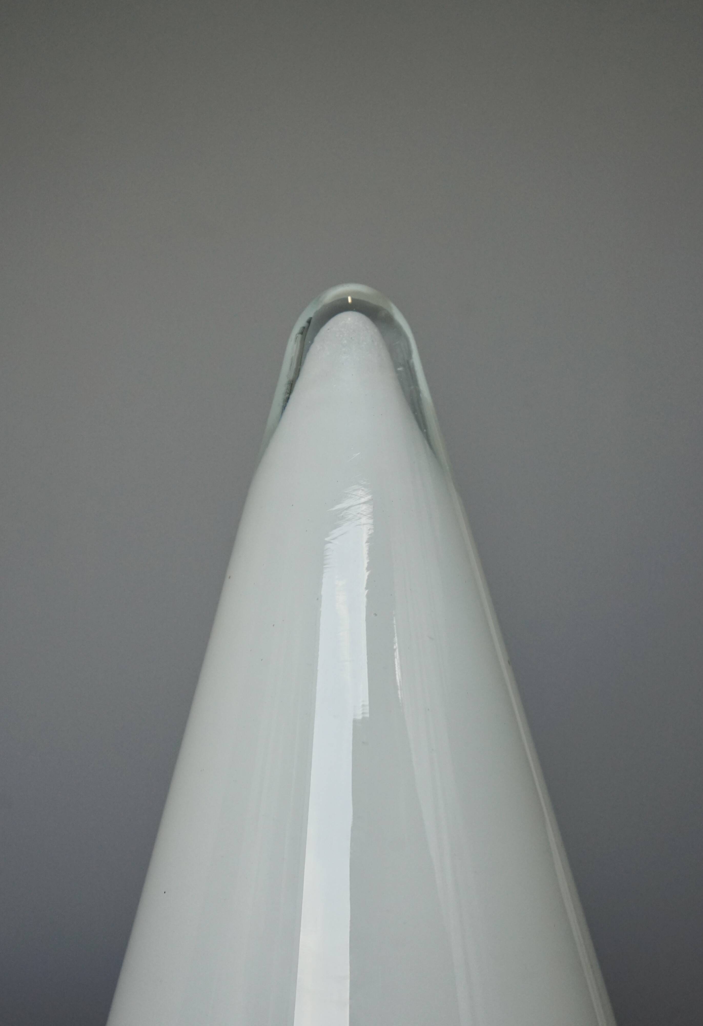 Lampe de table SCE en verre tipi XXL 37 cm