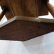 Travailleuse meuble d'appoint en bois, coffre & tiroir