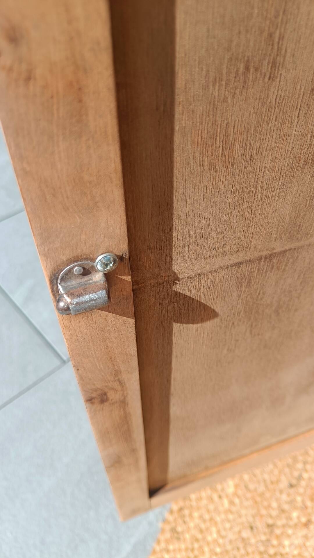 Handcrafted asymmetrical wooden furniture