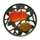 Cast iron trivets Apples