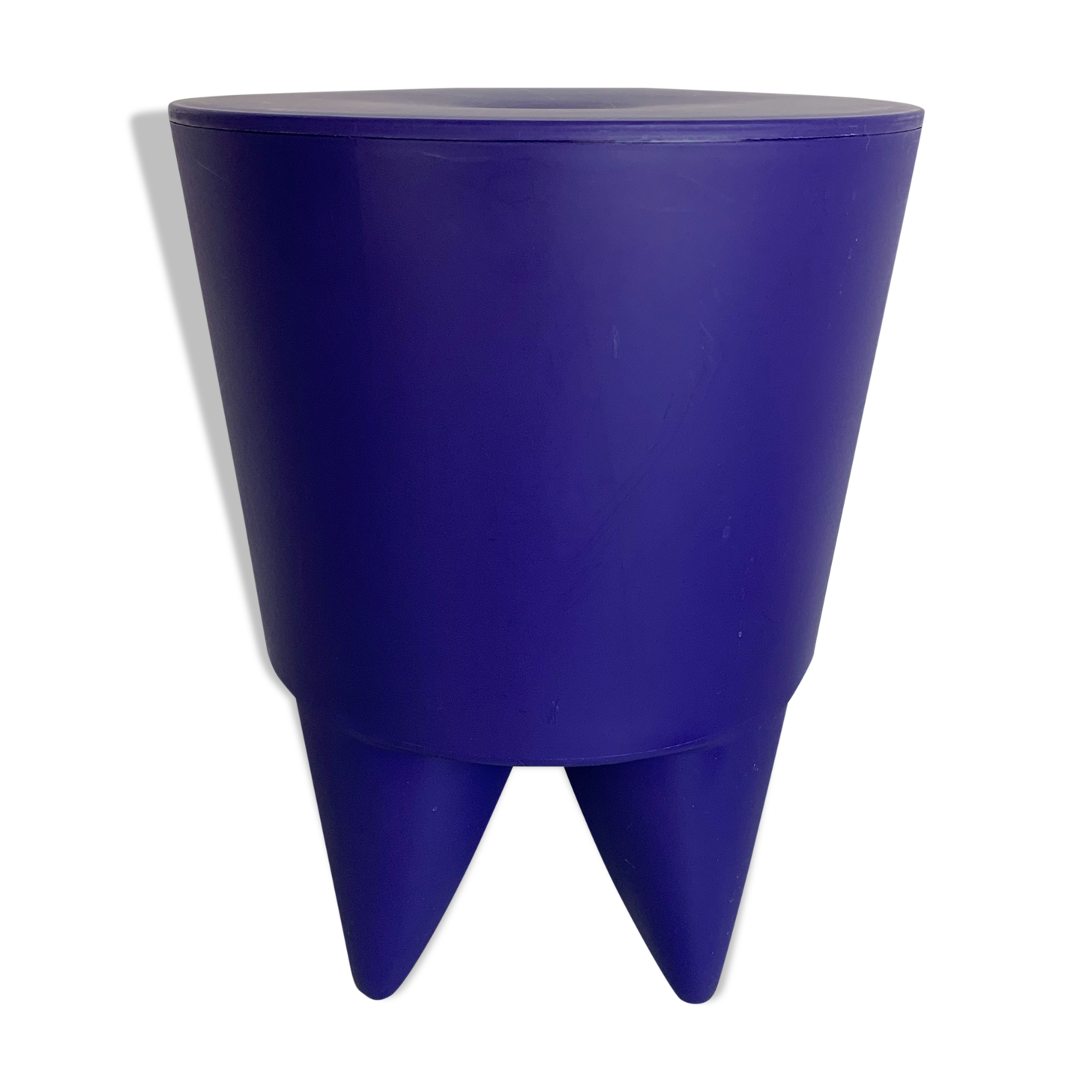 Purple stool Bubu 1er XO by Philippe Starck