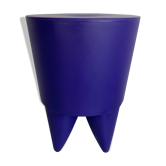 Purple stool Bubu 1er XO by Philippe Starck