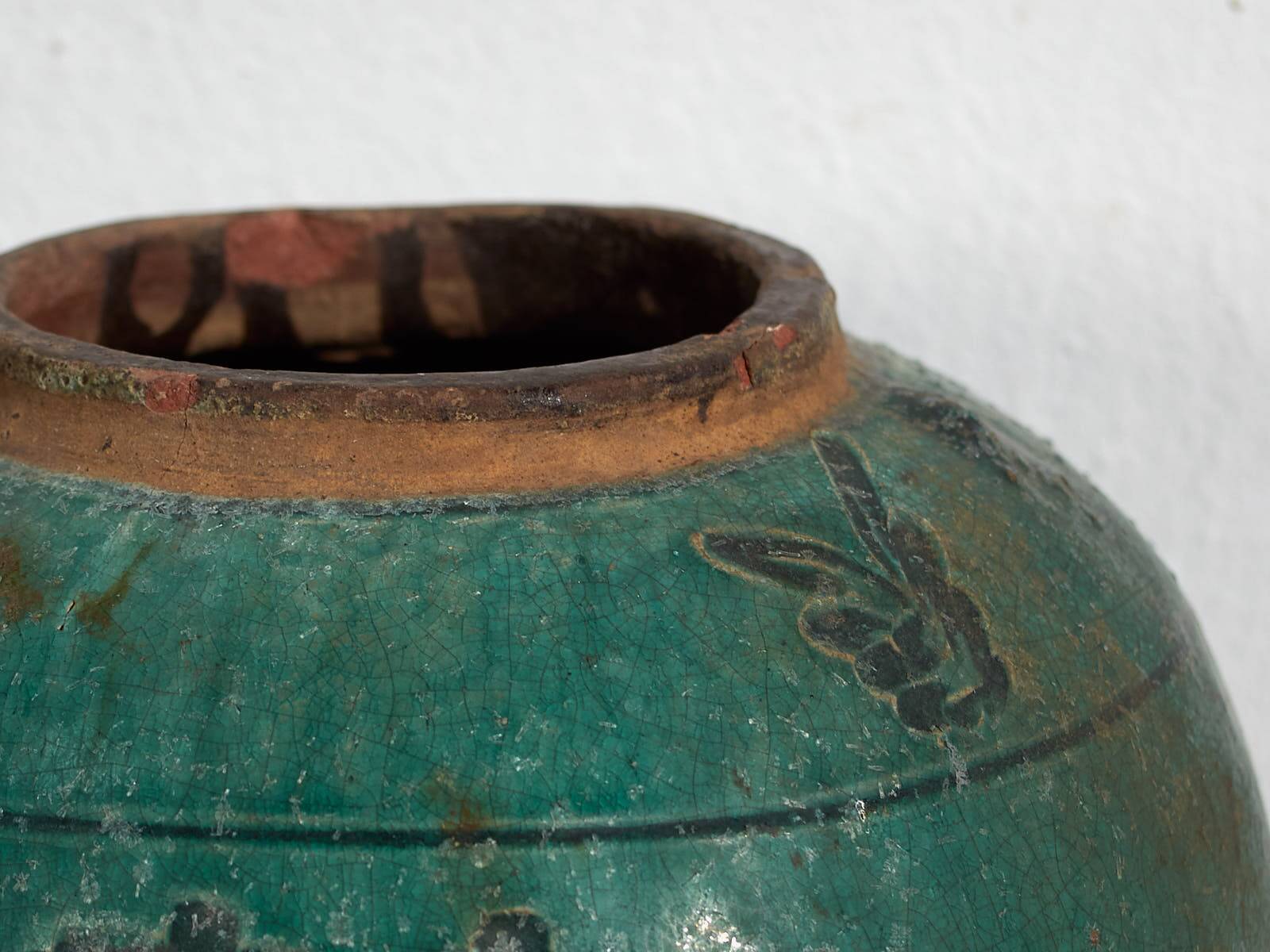 Ancient Asian vase (c.1820) #26