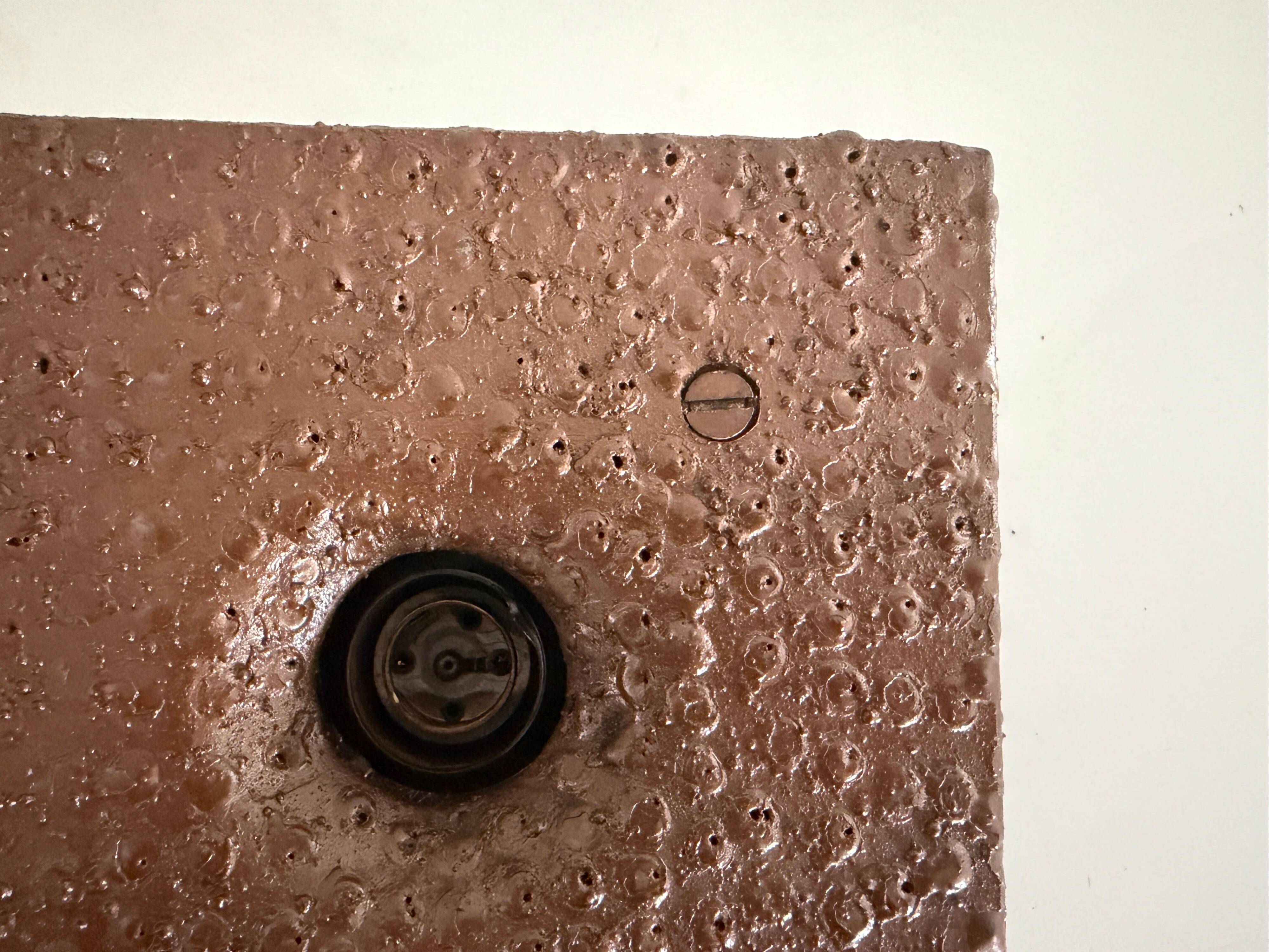 Brown cast metal frame, 1960s, Germany.