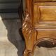Commode en noyer Louis XV avec miroir