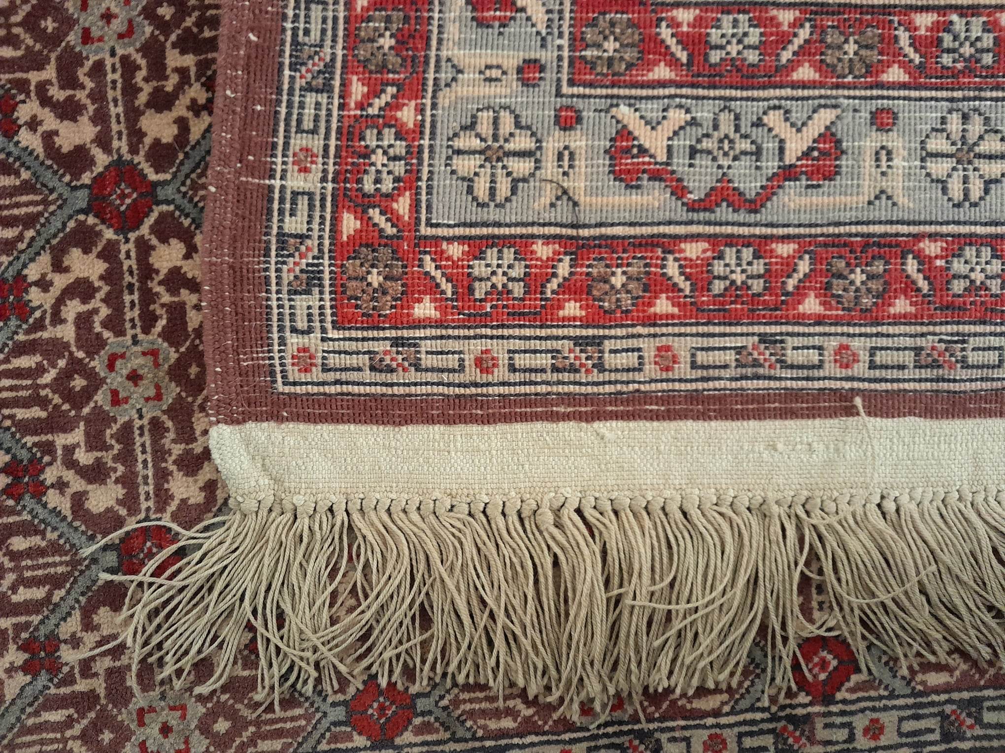 Handmade Persian Bidjar rug 195x115cm