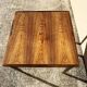 Danish extendable dining table in Rio rosewood 1960
