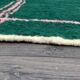 Tapis beni ouraine fait main traditionnelle taille 200 x 300 cm