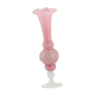 Vase en opaline rose