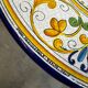 Outdoor table signed Grandi Maioliche Ficola hand-painted Italy