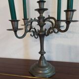 pair of 5 branch candlesticks