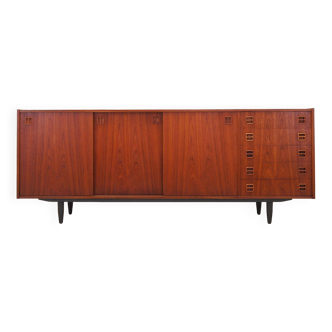 Buffet en teck, design danois, années 1960, production : Danemark