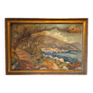 Paysage de Menton de