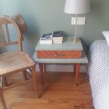 Pair of revisited vintage bedside tables