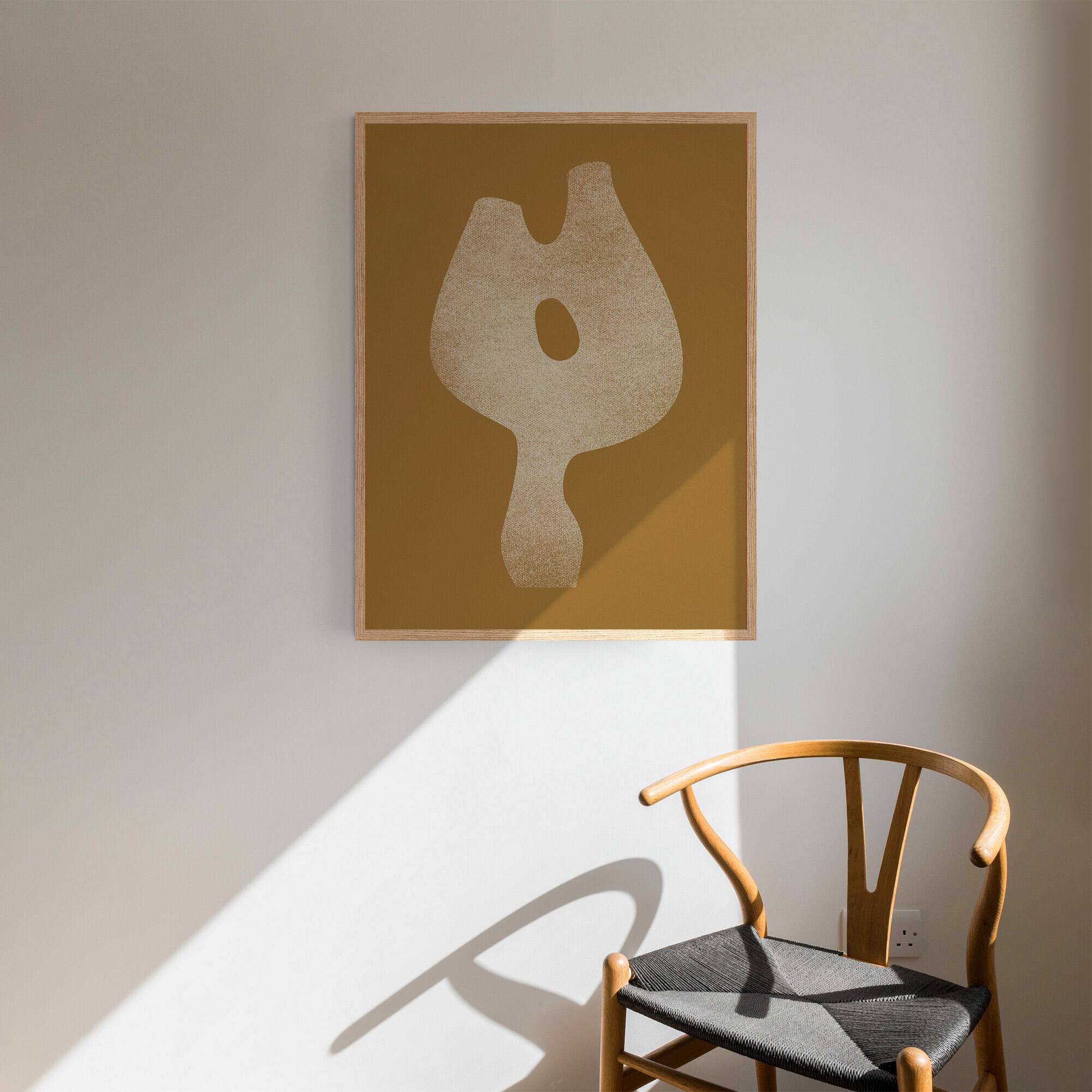 Abstract object giclee print, 50x70