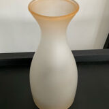 Vintage frosted glass lamp