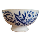 Digoin Badonviller porcelain bowl blue