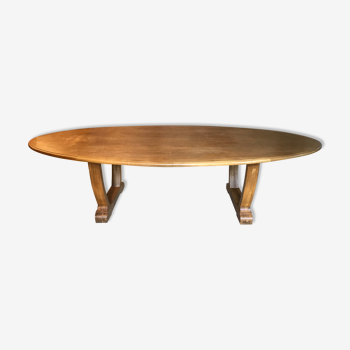 Large table in solid beech