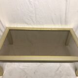 Table low brass brushed 1970