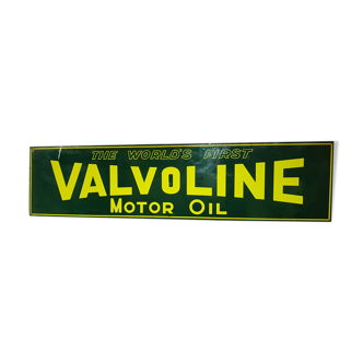 Ancienne plaque de garage Valvoline