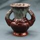 Small vallauris style vase from the adp earthenware factory - handmade - unique - vintage