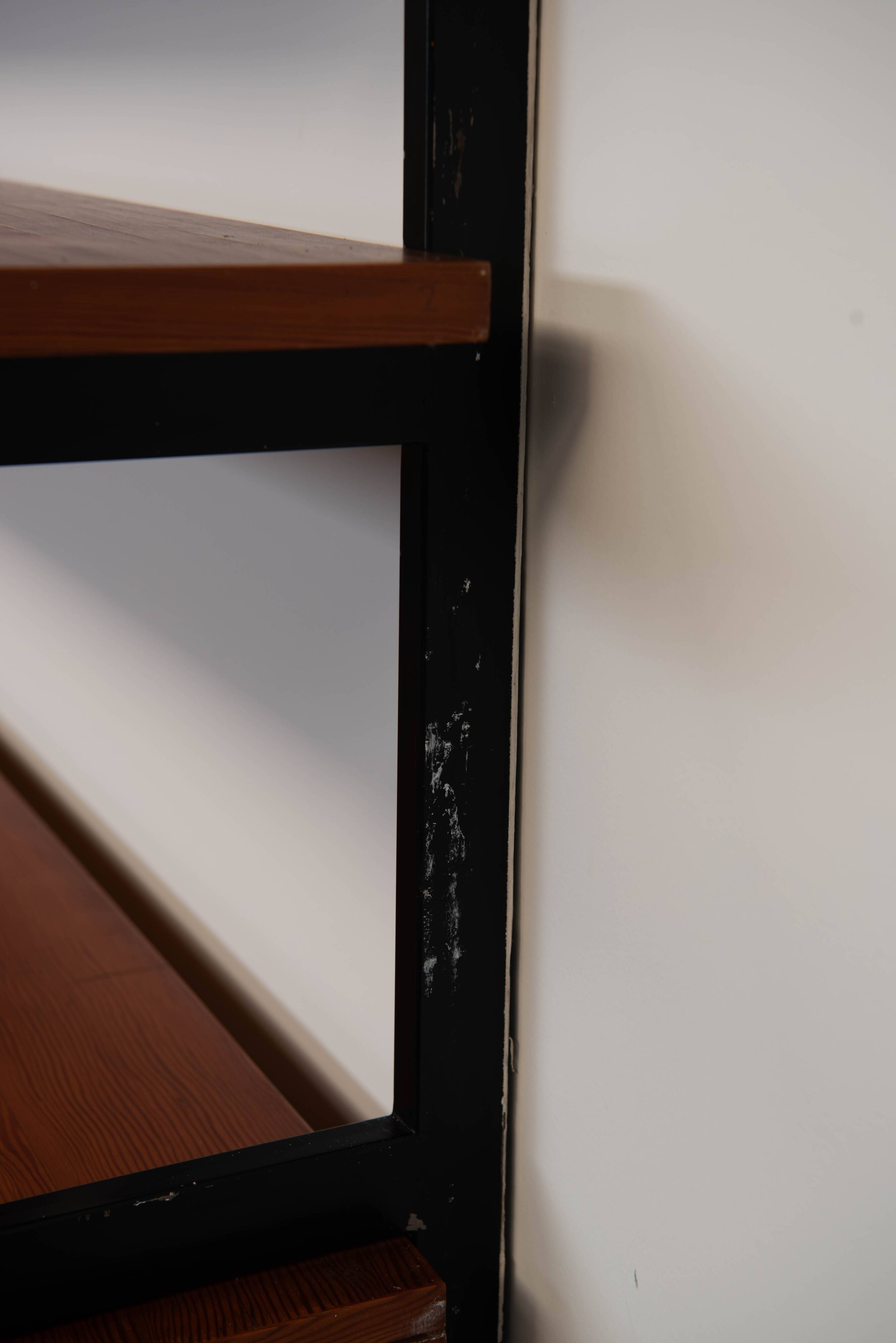 Teak wall shelf designed by Jul de Roover