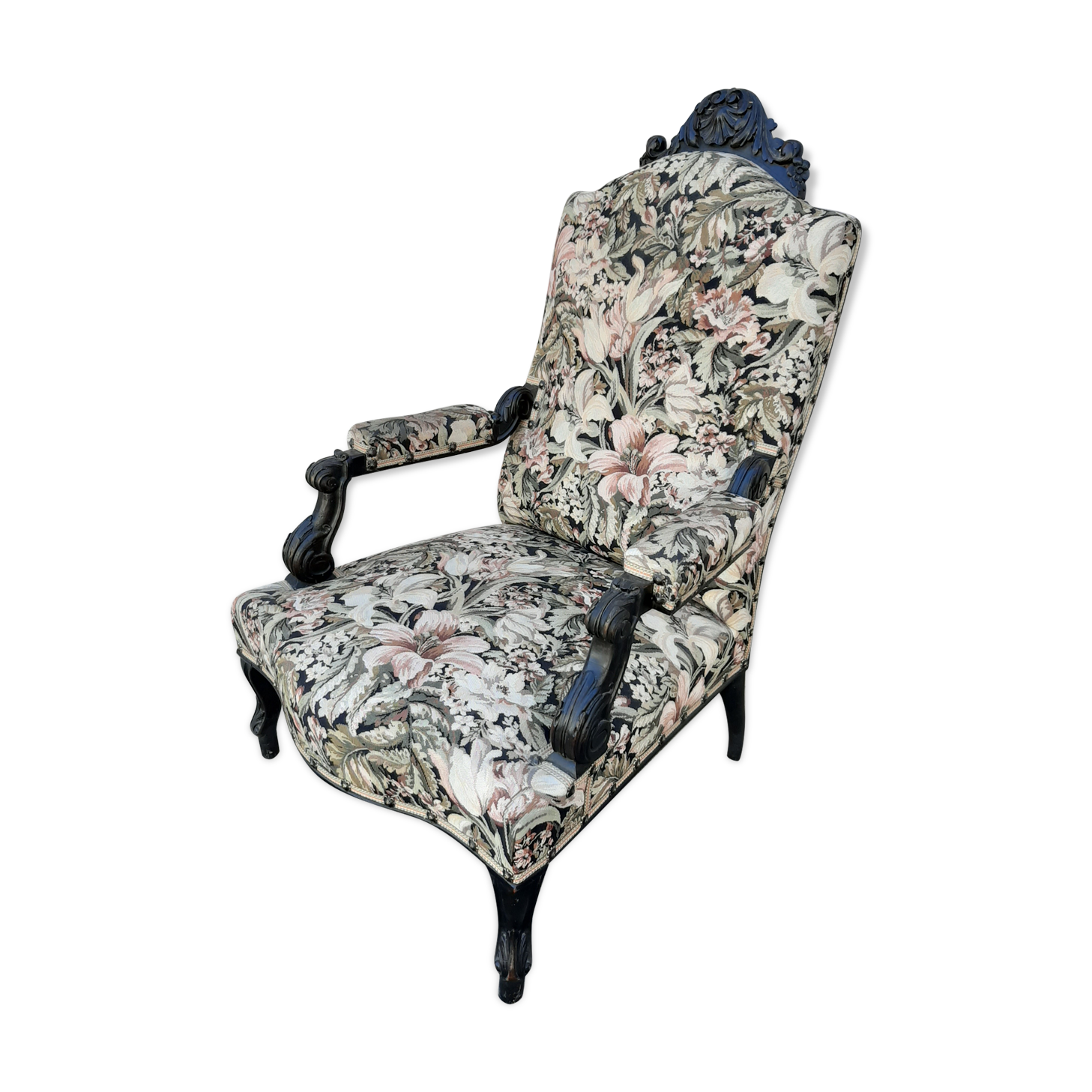 Antique Napoleon III armchair