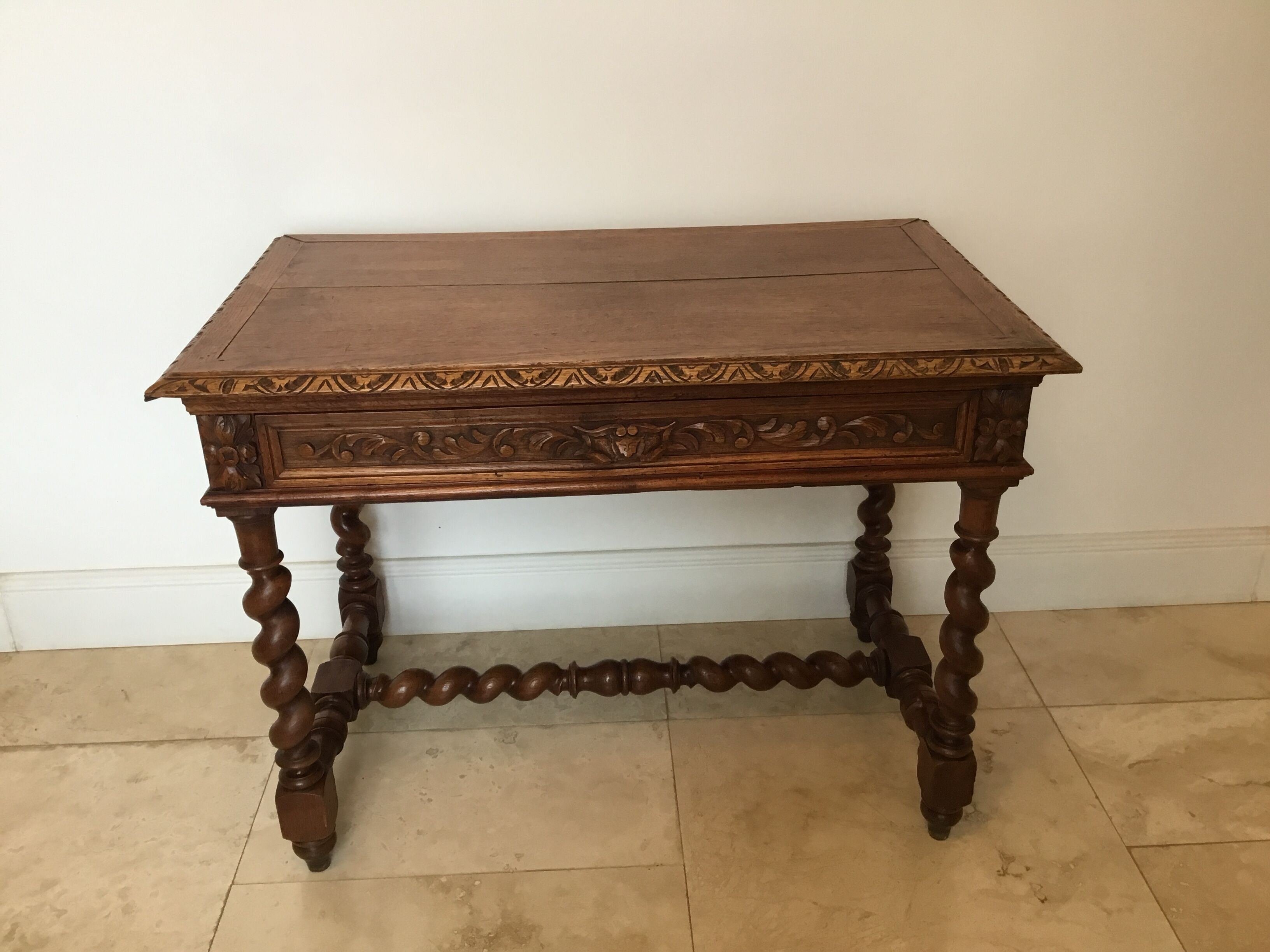 Louis XIII style office, feet turned