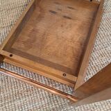 Art deco double top side table