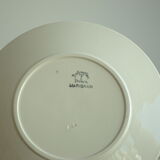 5 old Badonviller flat plates