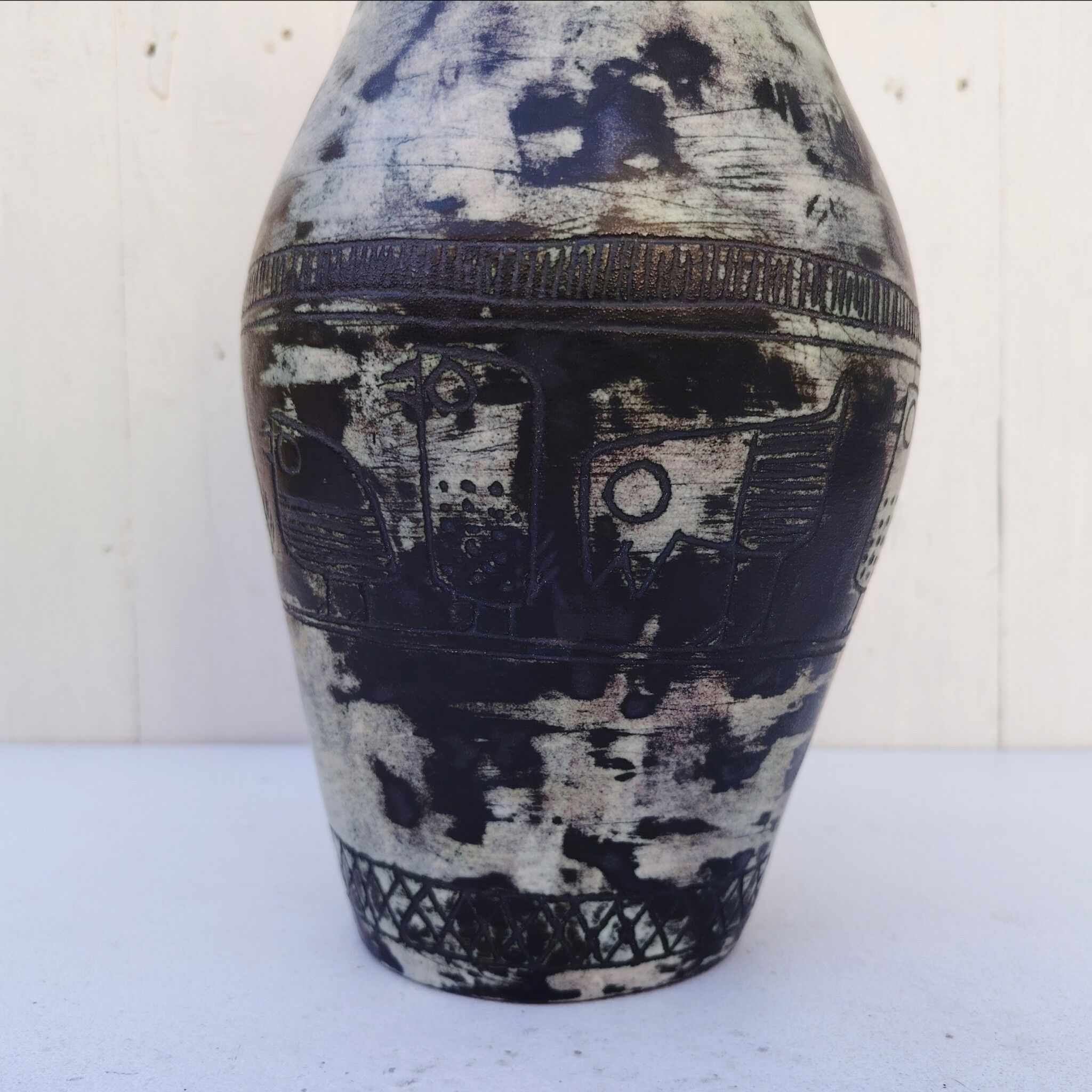 Large zoomorphic vase, ceramic by Jacques Blin