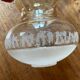 3 glass chandelier shades, antique, vintage