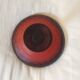 Glass paste cup signed Shneider
