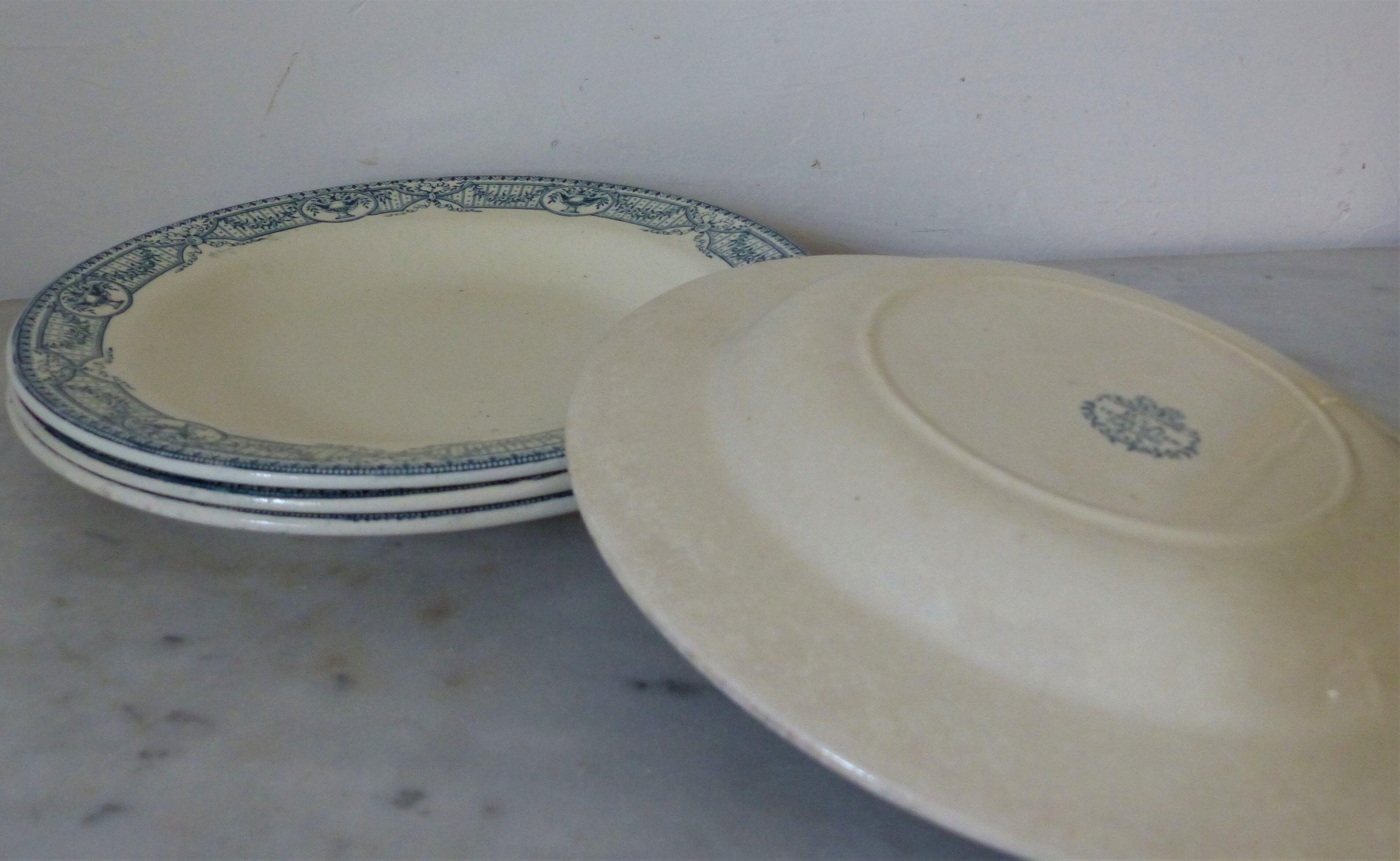 Ancient hollow plates Iron Land Salins