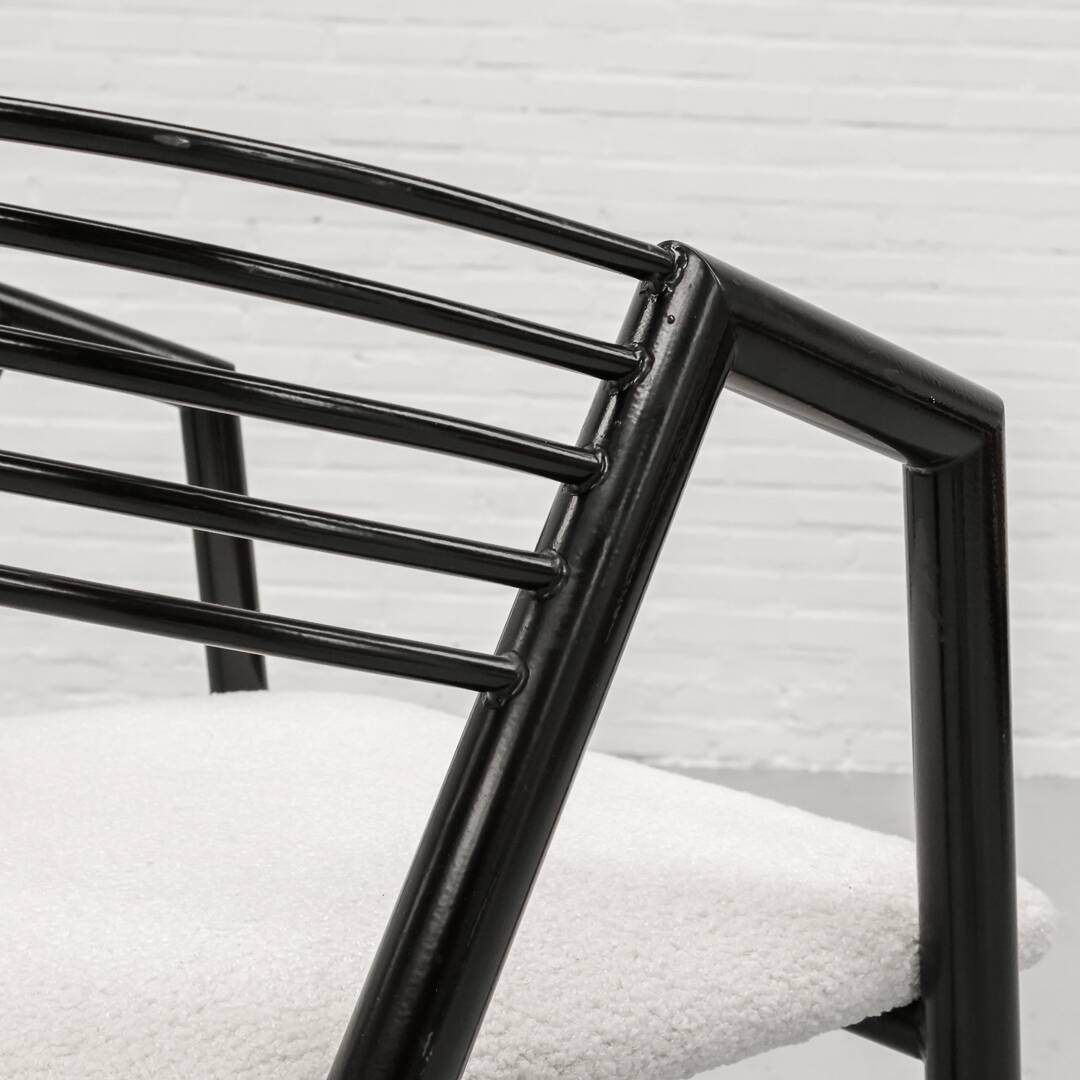 Ensemble de chaises de salle à manger postmodernes des années 1980