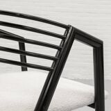 Ensemble de chaises de salle à manger postmodernes des années 1980