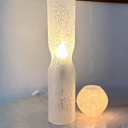 Paire lampes IKEA Knubbig  1990 par Michiko Nakata