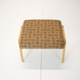 Mid-century wood stool or footstool/ton, 1966’s