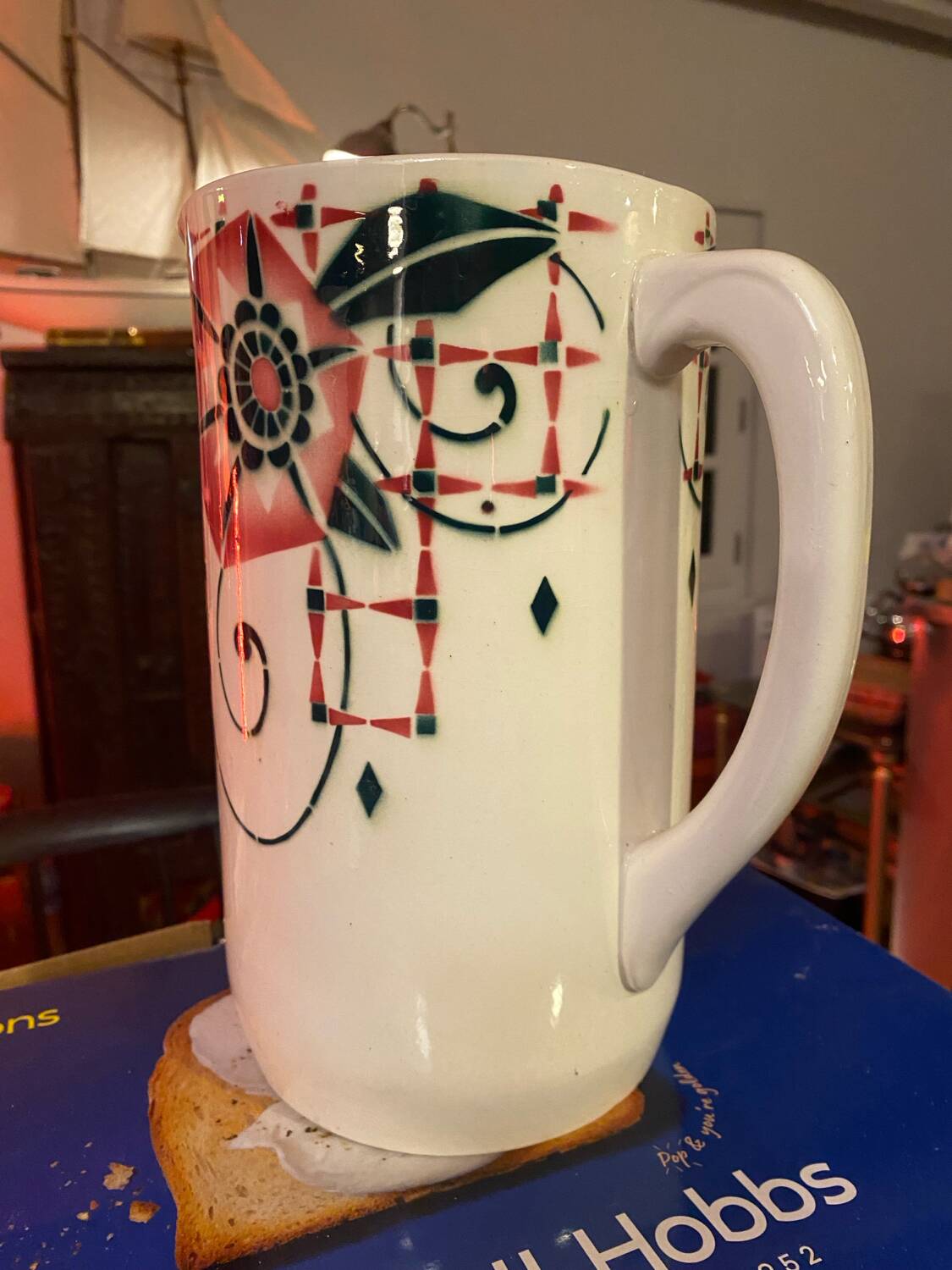 Saint Amand water pitcher or jug