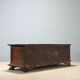 18th-century walnut chest with mouldings