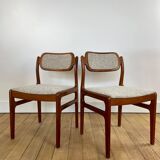 Set of 4 rosewood chairs Johannes Andersen