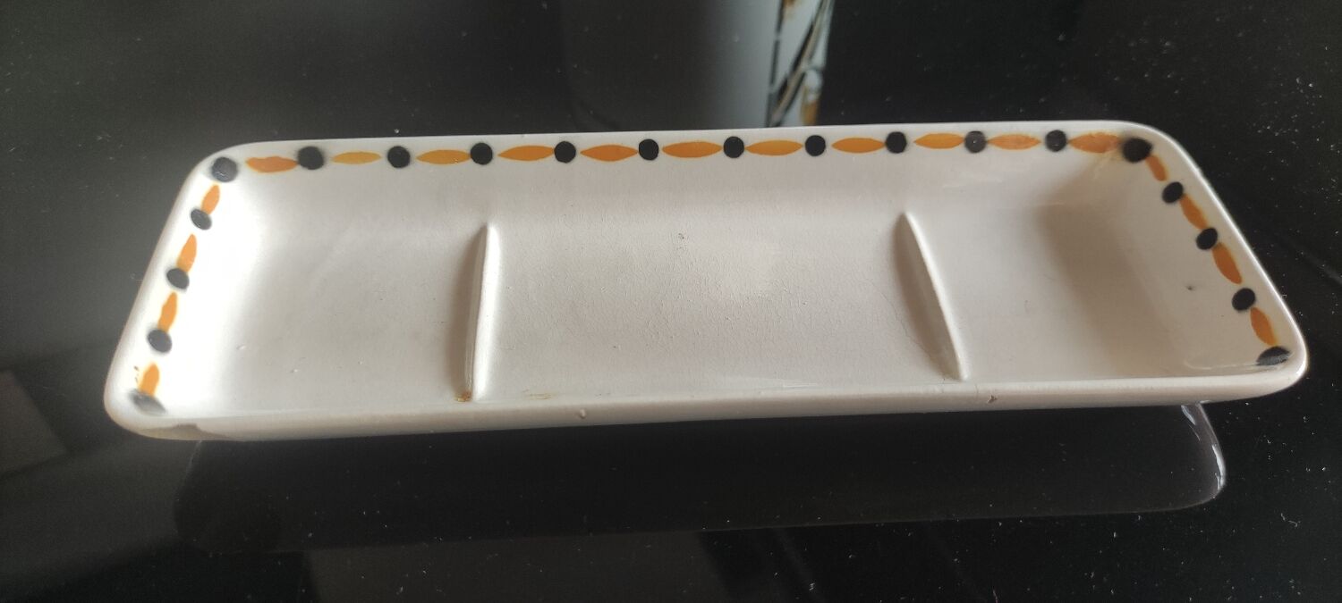 Art Deco toilet set Digoin Sarreguemines