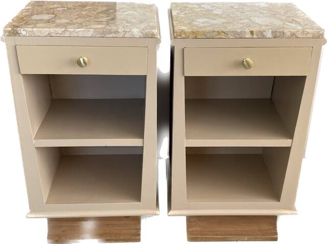 Pair of bedside tables