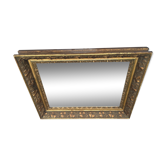 Miroir en bois doré 66 x 50 cm