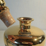 Ancienne carafe à liqueur avec 6 verres de Laeken Bruxelles