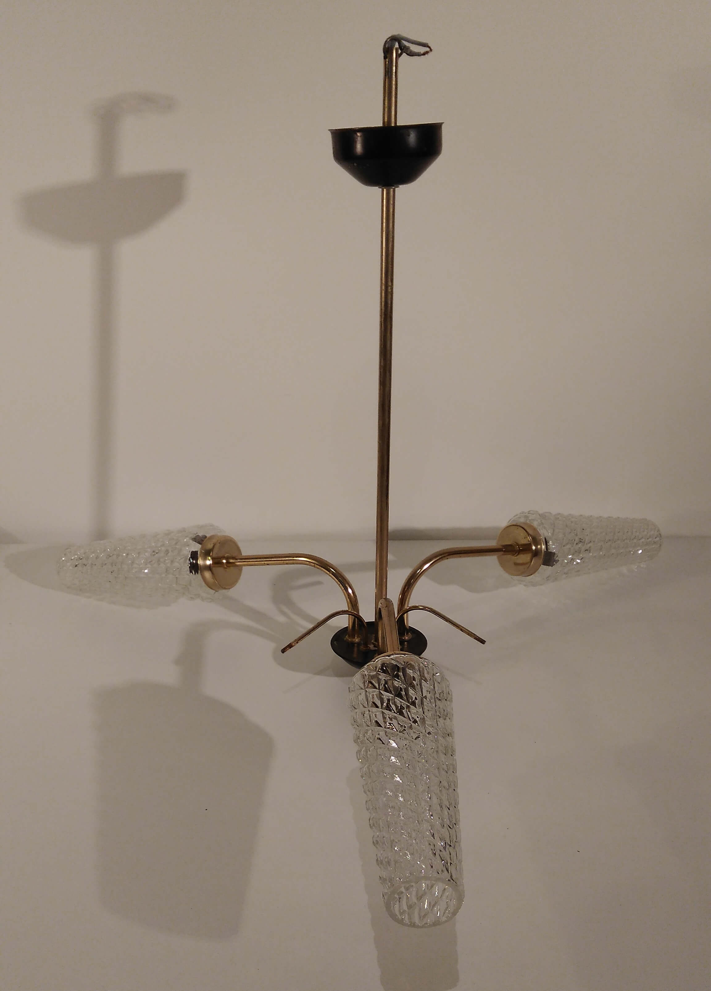 Lustre 3 glass globes