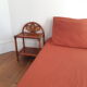 Vintage rattan bedside