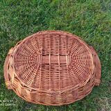 Corbeille panier en osier